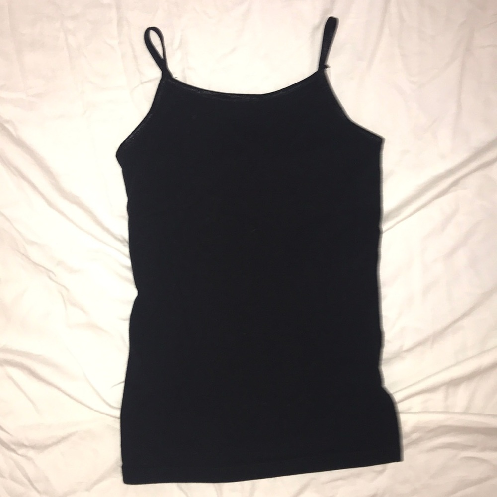 So Girl’s Size 7/8 Black Cami with Shelf Bra